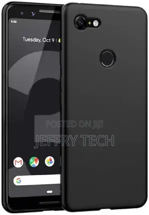 Helix Back Cover for Google Pixel 3 (Black, Case, Silicon,