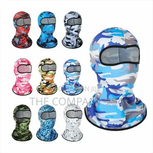 Quality Unisex Silk Made Camouflage Skie Face Masks