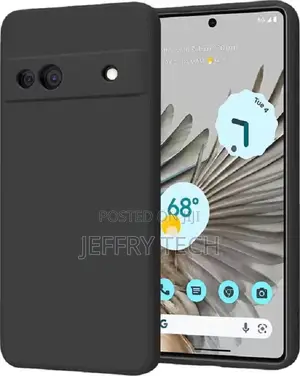 Krkis Back Cover for Google Pixel 7a (Black, Pack Of: 1)