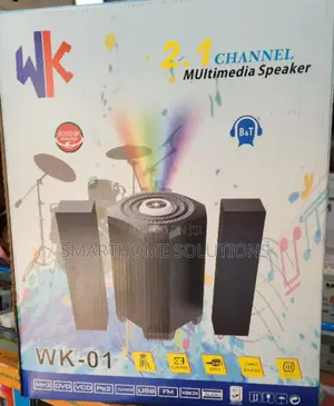 2.1ch Wk Multimedia Speaker System Mtungi Wk-01sm