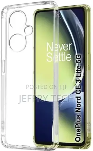 Spinzzy Back Cover for Oneplus Nord Ce 3 Lite (Transparent,