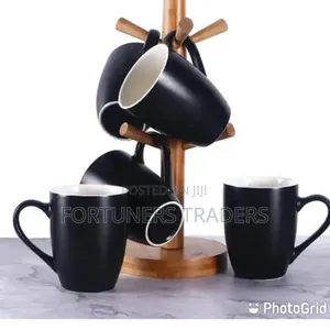 Mugs 6pcs Black Mug