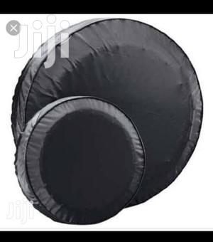 New Black Plain Spare Wheel Cover,