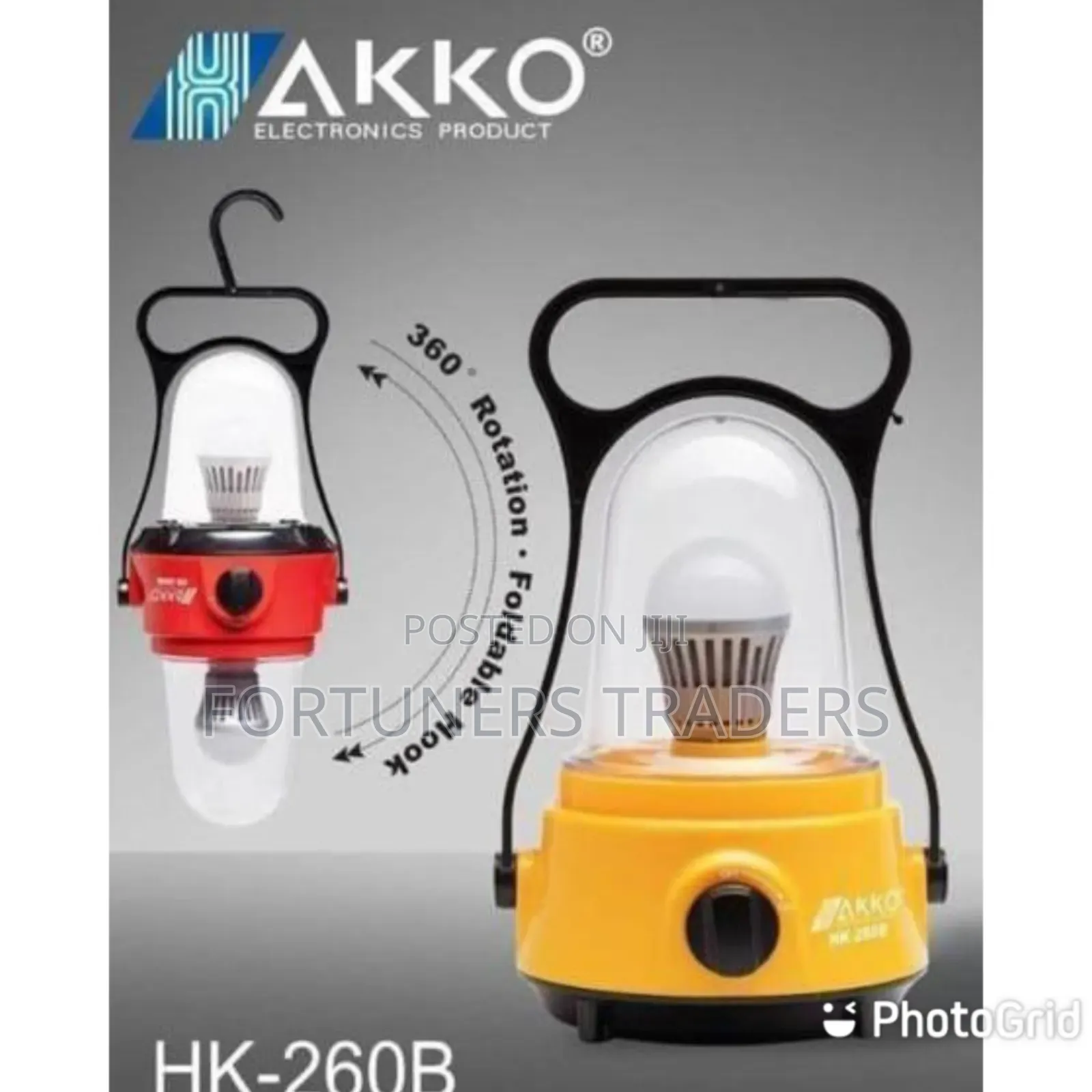 Akko 260 B Rechargeable Lamp