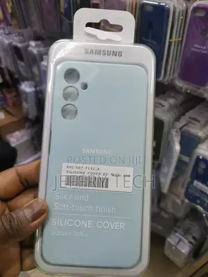 Flexi Stealth Liquid Silicone Case for Galaxy A05s-Sky Blue