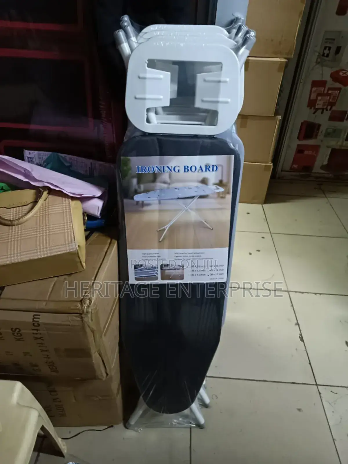 Ironing Board –Metallic Iron Board