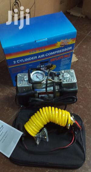 New 2 Cylinder Car Air Compressor. Free Delivery Within Nairobi Town.