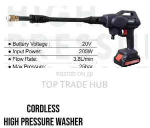 Makute Cordless High Pressure Washer 200w 25 Bar