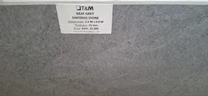 Neat Gray Kitchen Counter- 2600x800mm