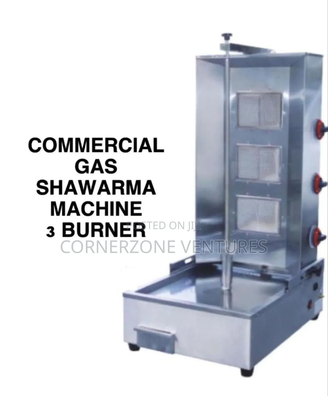 Commercial 3 Burner Shawarma Machine