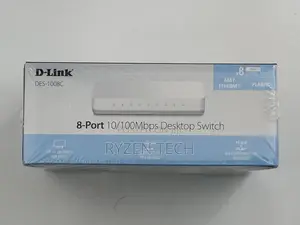 D-Link 8 Port Switch Des 1008c