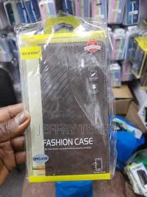 Mobiclonics Colour Richboss Flip Cover for Oppo A16k -Brown