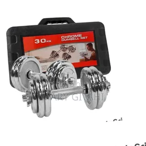 New 10kg Chrome Dumbbells
