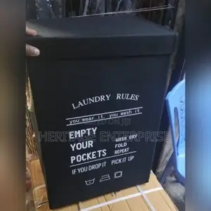 Laundry Basket, Wooven Basket