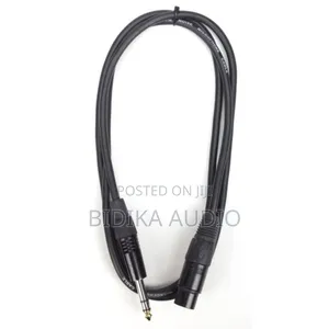 Quality XLR Female - Jack 5 Metres Cable