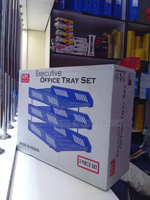 Plastic Documents Tray- 3 Tier