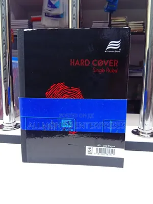 A5 Hard Cover Notebook 200pages- Economics
