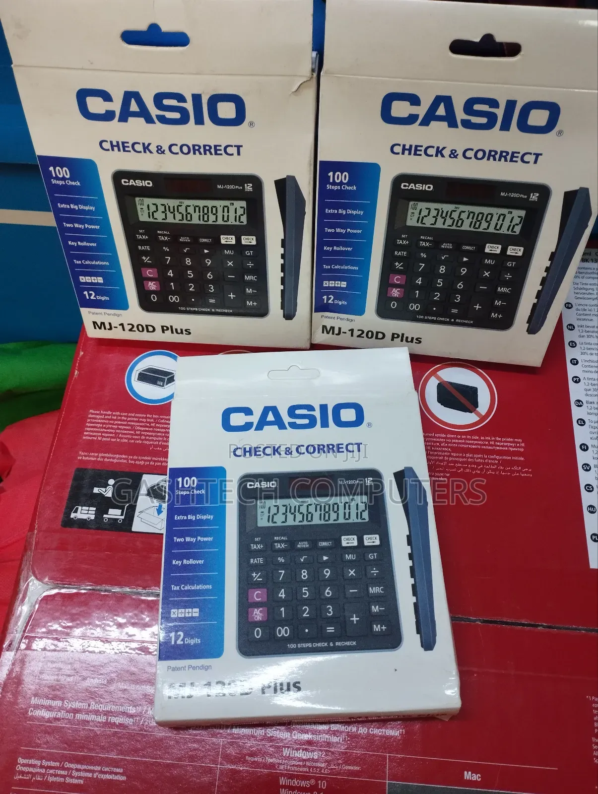 Casio Check Correct Mj-120d Plus