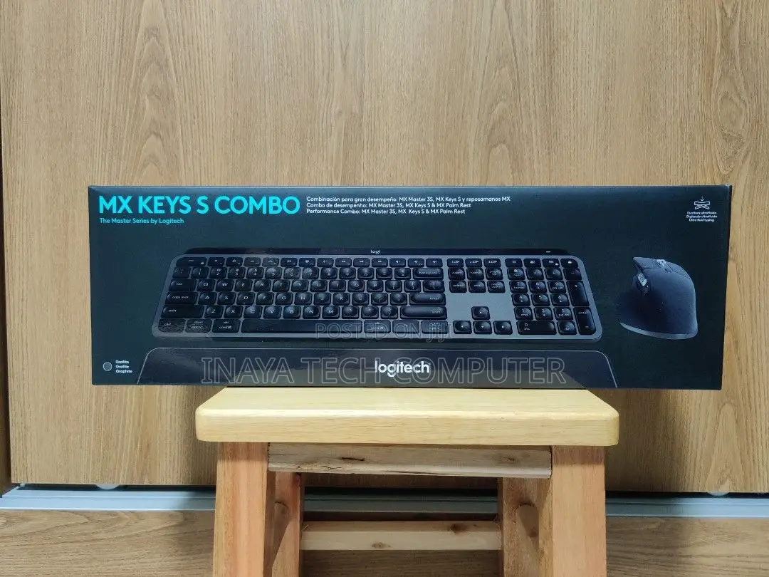 Logitech Mx Keys S Wireless Bluetooth Combo