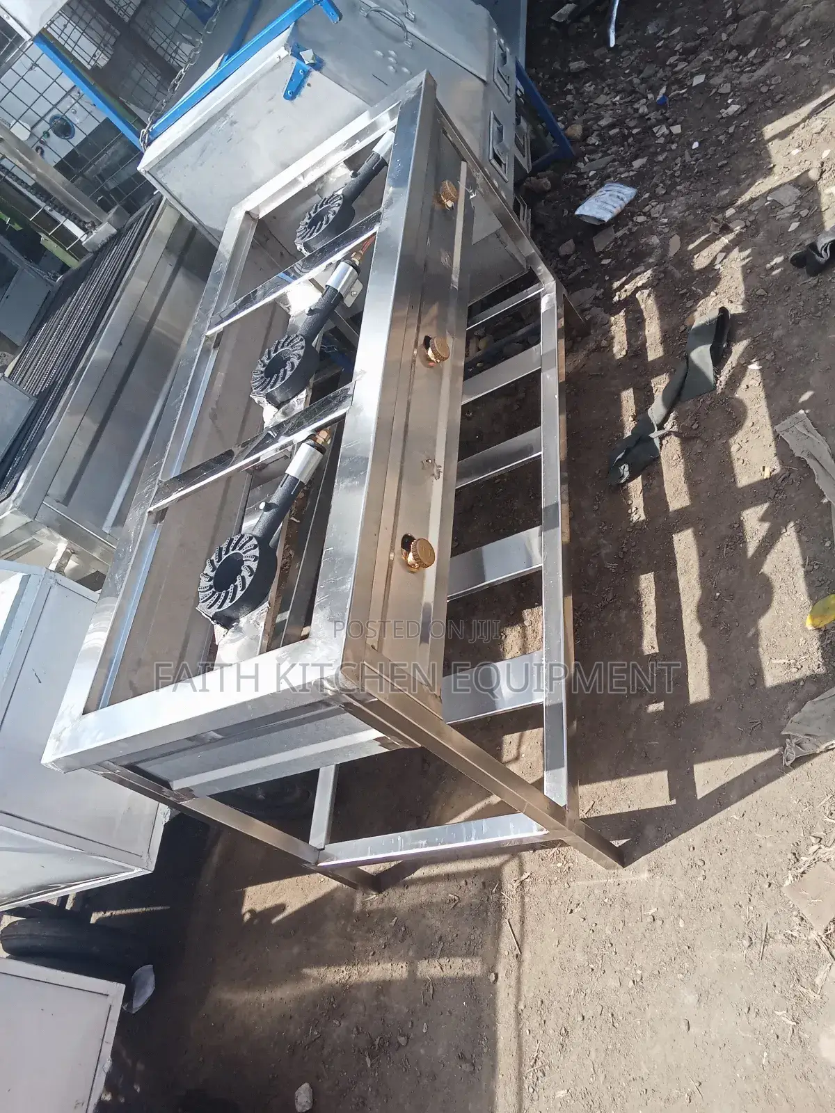 3 Burner Commercial Kitchen Gas Cooker