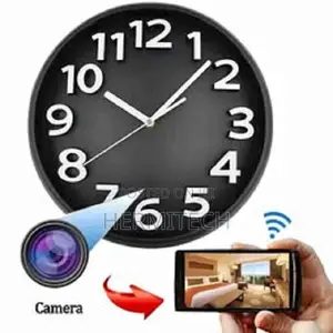 Wall Clock With 1080p Smart Wireless Wi-Fi Camera Tf Card