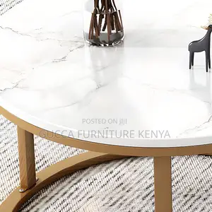 Coffee Tables: Nested MDF Top Orbicular Game Coffee Table