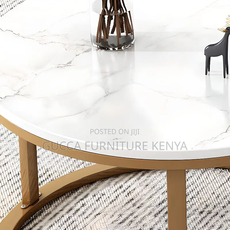 Coffee Tables: Nested MDF Top Orbicular Game Coffee Table