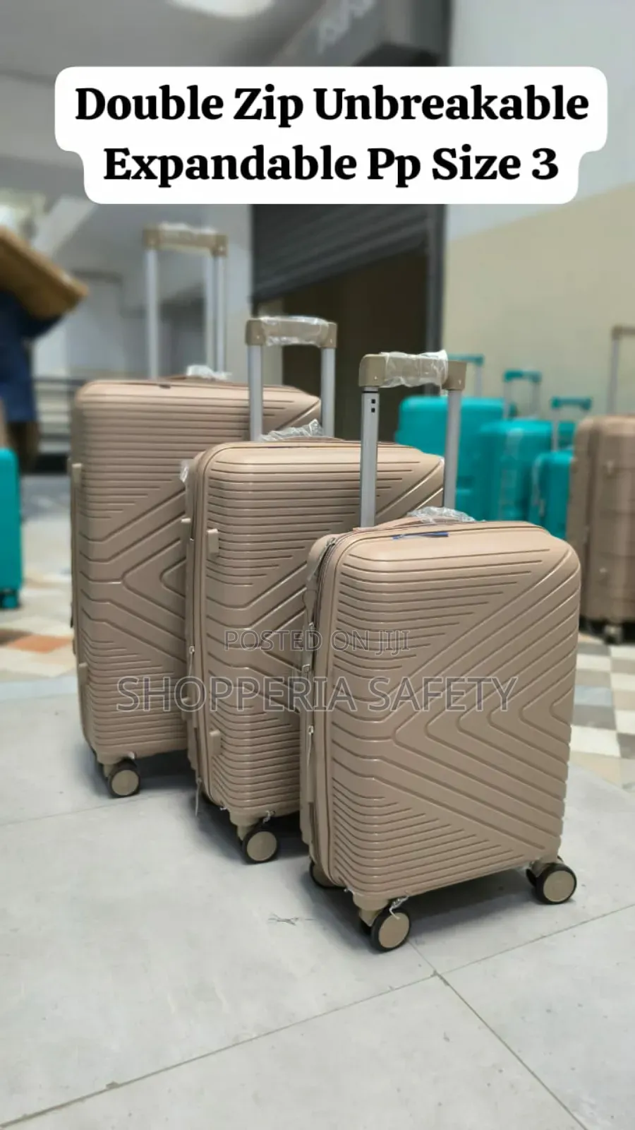 Size 3 Unbreakable Rubber Suitcase