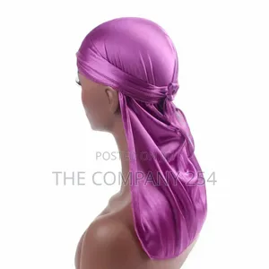 Silk and Velvet Unisex Made Plain Colours Durag