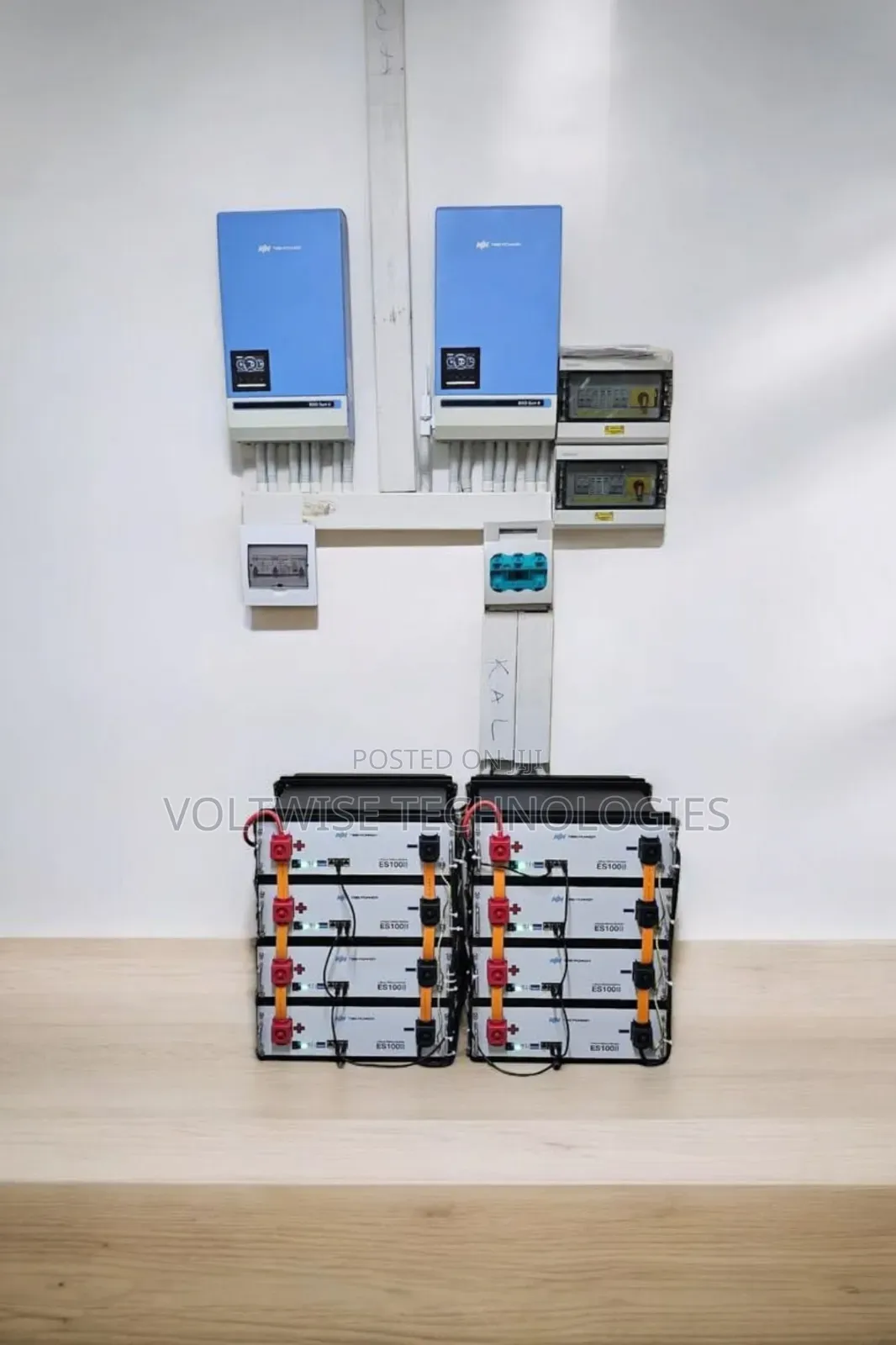 10kva Backup System With 40kwh Lithium Batteries