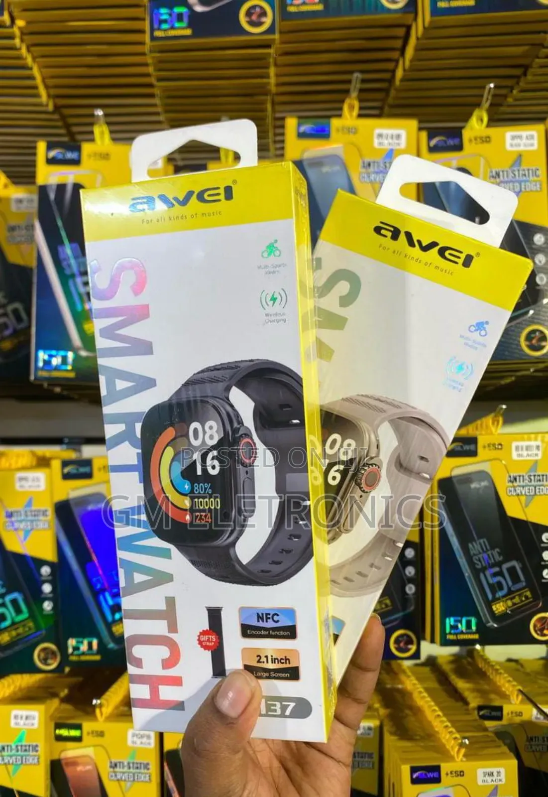 Original Awei H37 Smart Watch.
