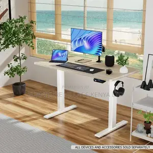 Office Desk: Electronic Height Adjustable Office Desk