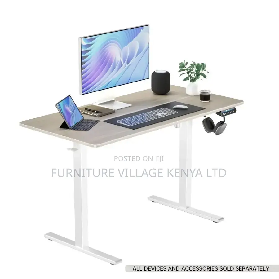 Office Desk: Electronic Height Adjustable Office Desk