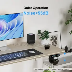 Office Desk: Electronic Height Adjustable Office Desk