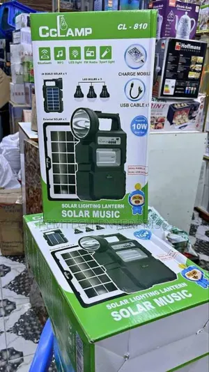 Solar Lighting System Led Bluetooth Mp3 Music Cl 810