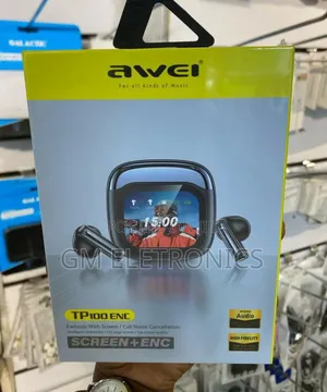 Awei Tp100 Enc+Screen Earbuds .