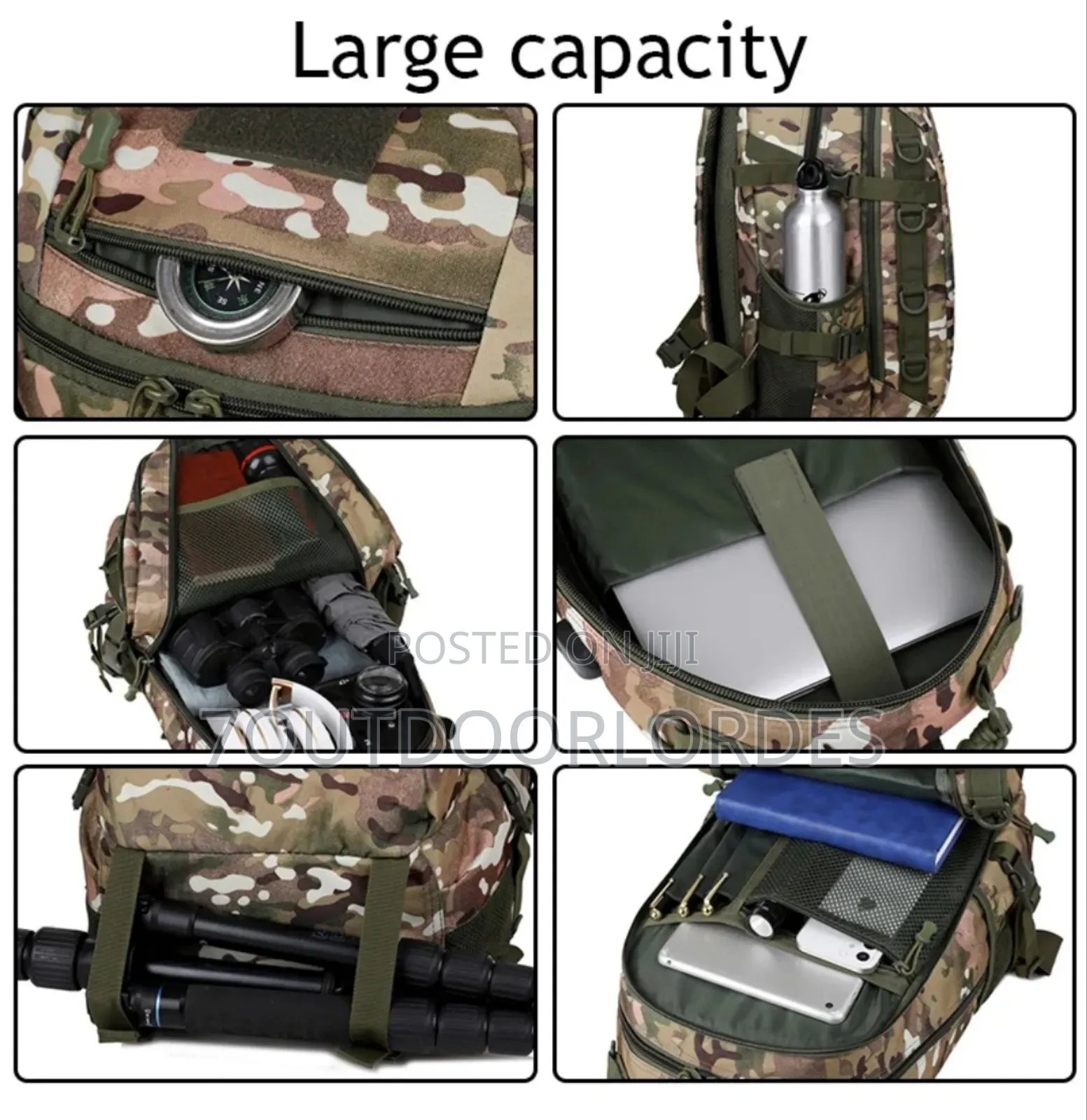 Molle Tactical Rucksack Backpack