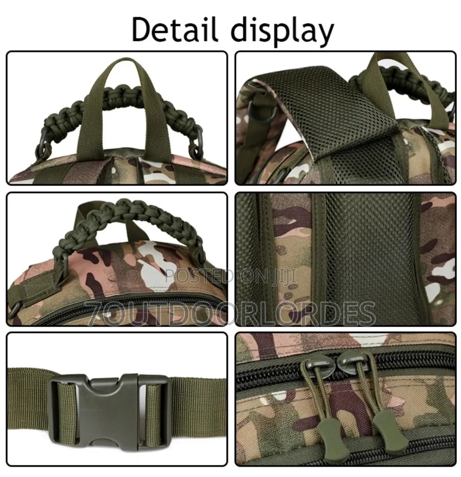 Molle Tactical Rucksack Backpack