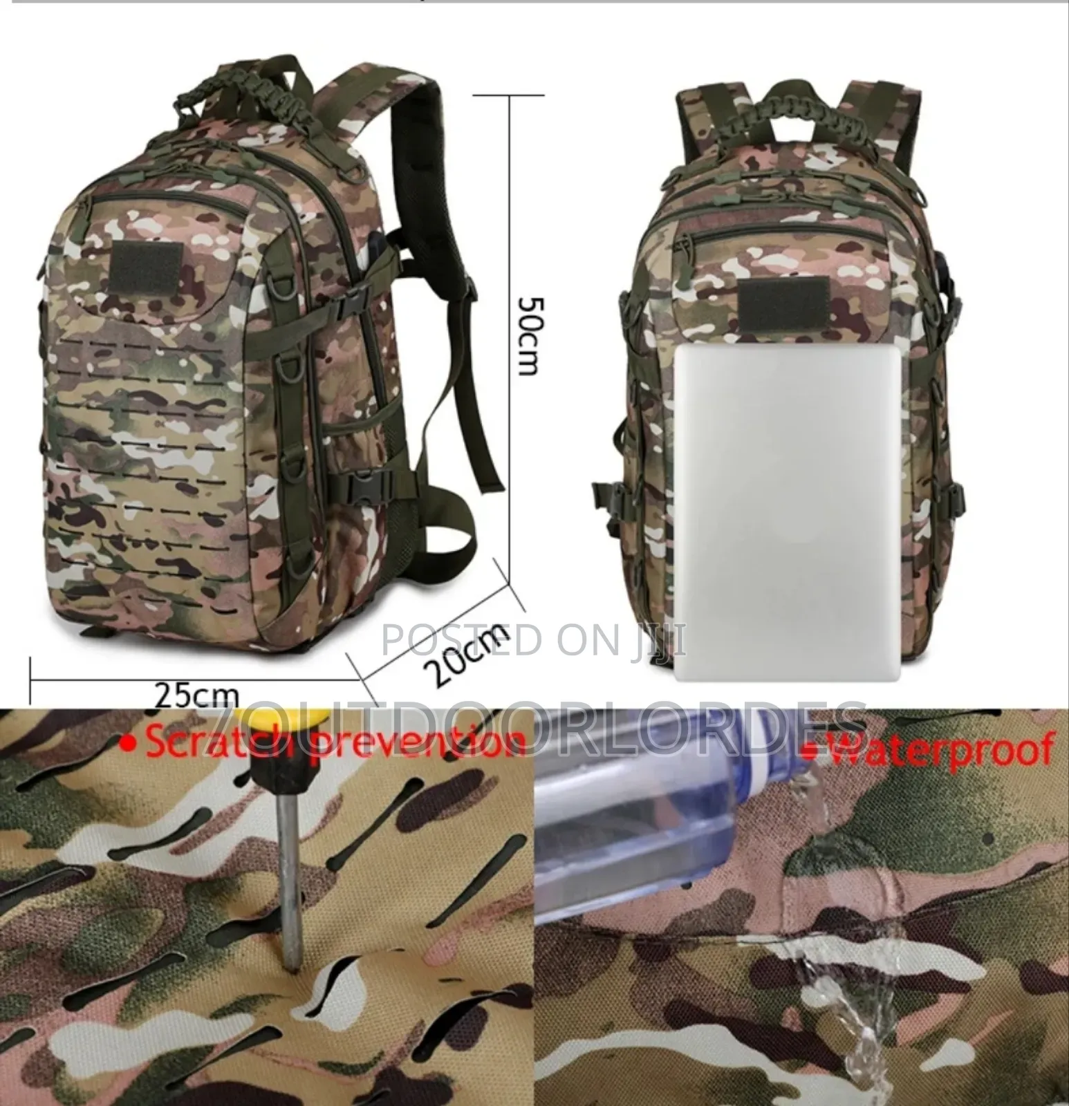 Molle Tactical Rucksack Backpack