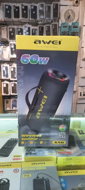 Awei Ka10 60w Wireless RGB Outdoor Speaker.