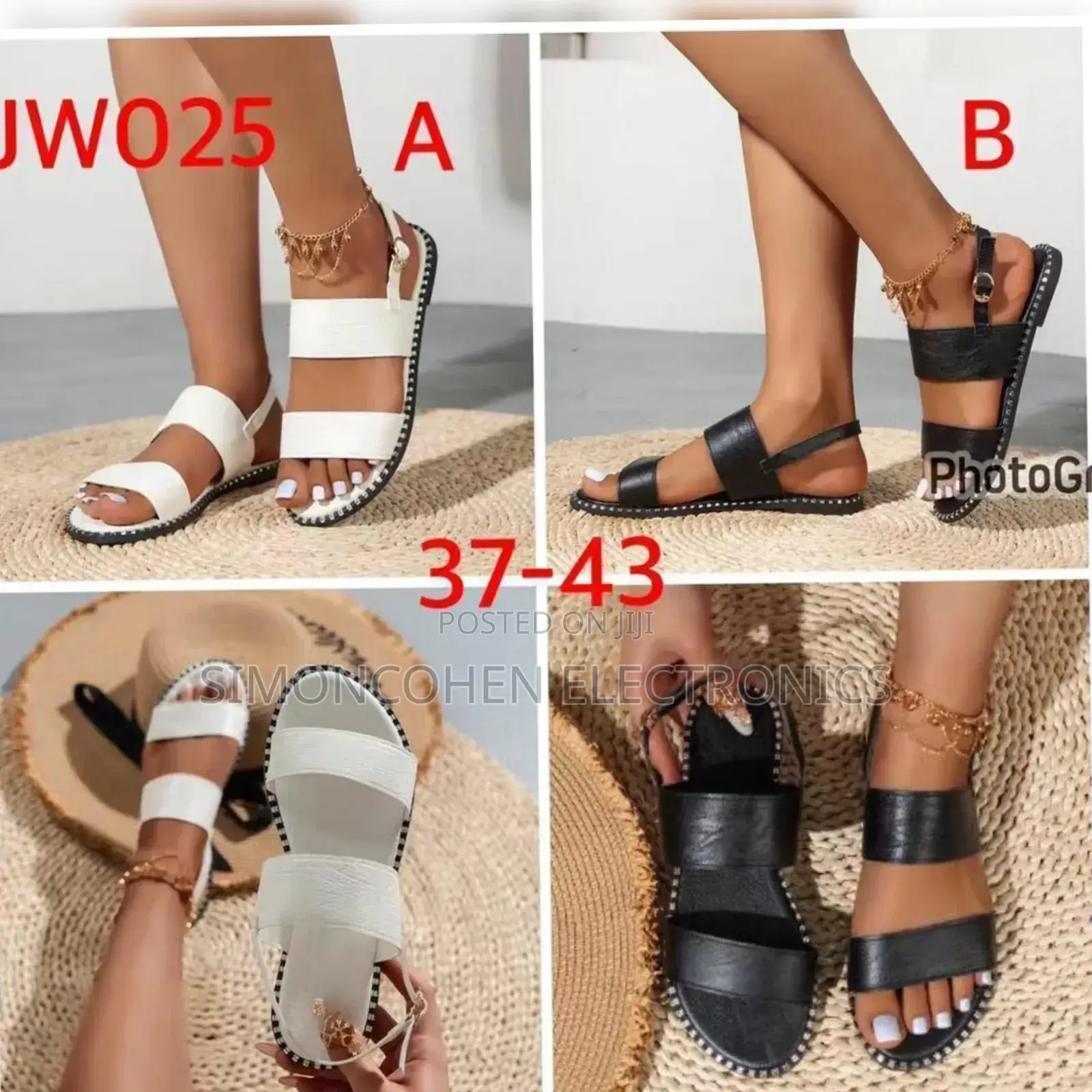 Leather High Quality Sandals