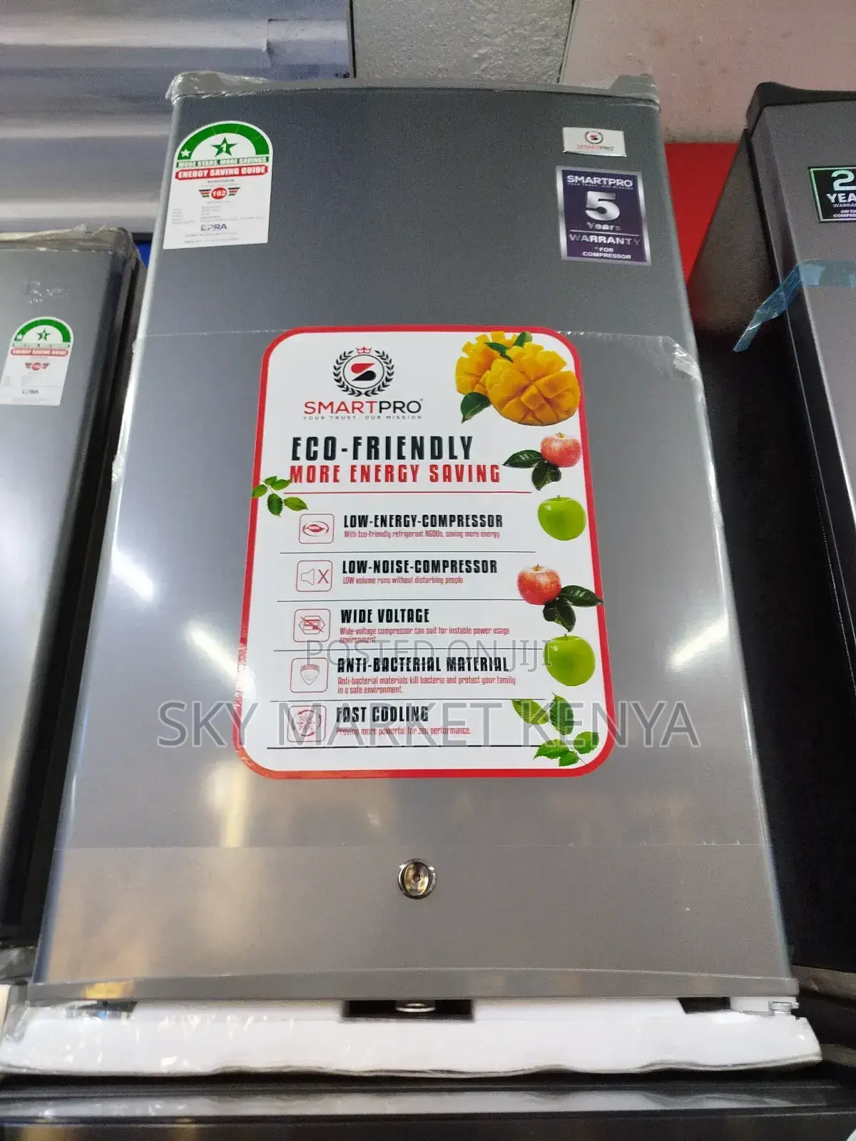 Smart Pro Single Door Fridge 90litres