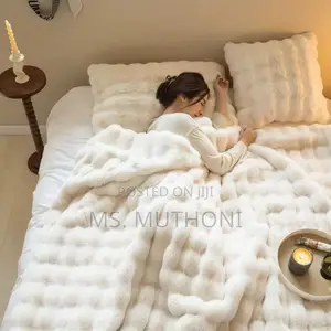 Soft Bubble Winter Throw Blanket (180*200)