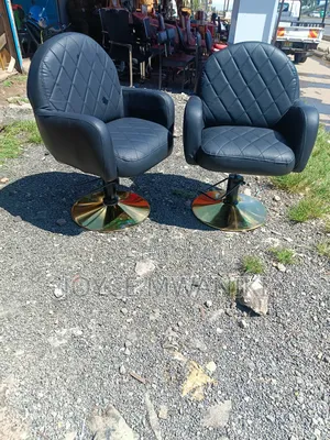 Salon Hydraulic Seats, Black 