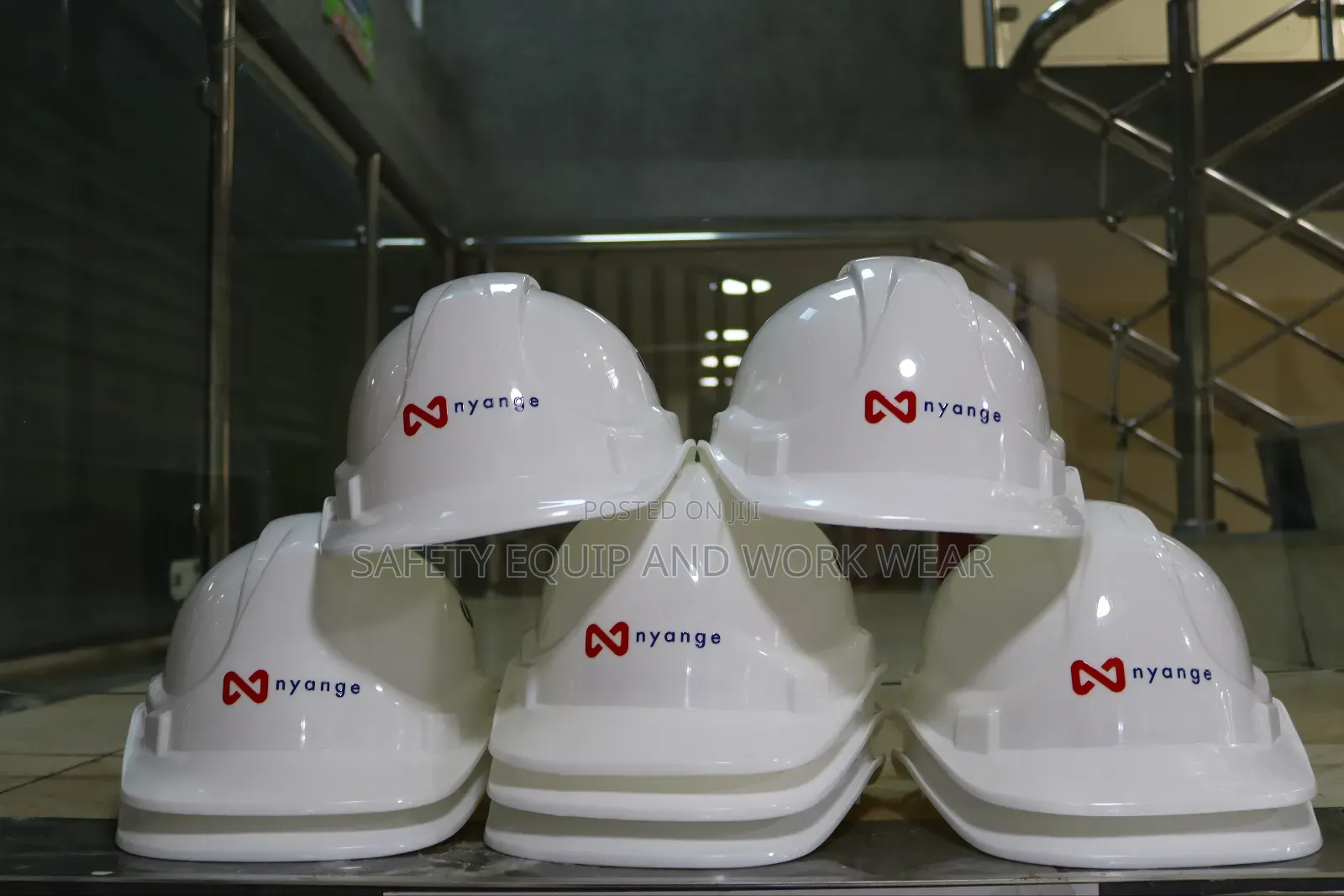 White Heavy Duty Helmets