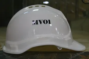 White Heavy Duty Helmets