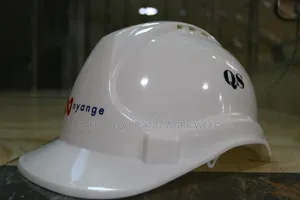 White Heavy Duty Helmets