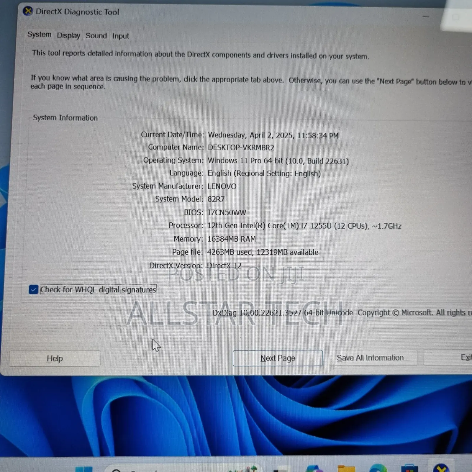 Laptop Lenovo 16GB Intel Core I7 SSD 512GB