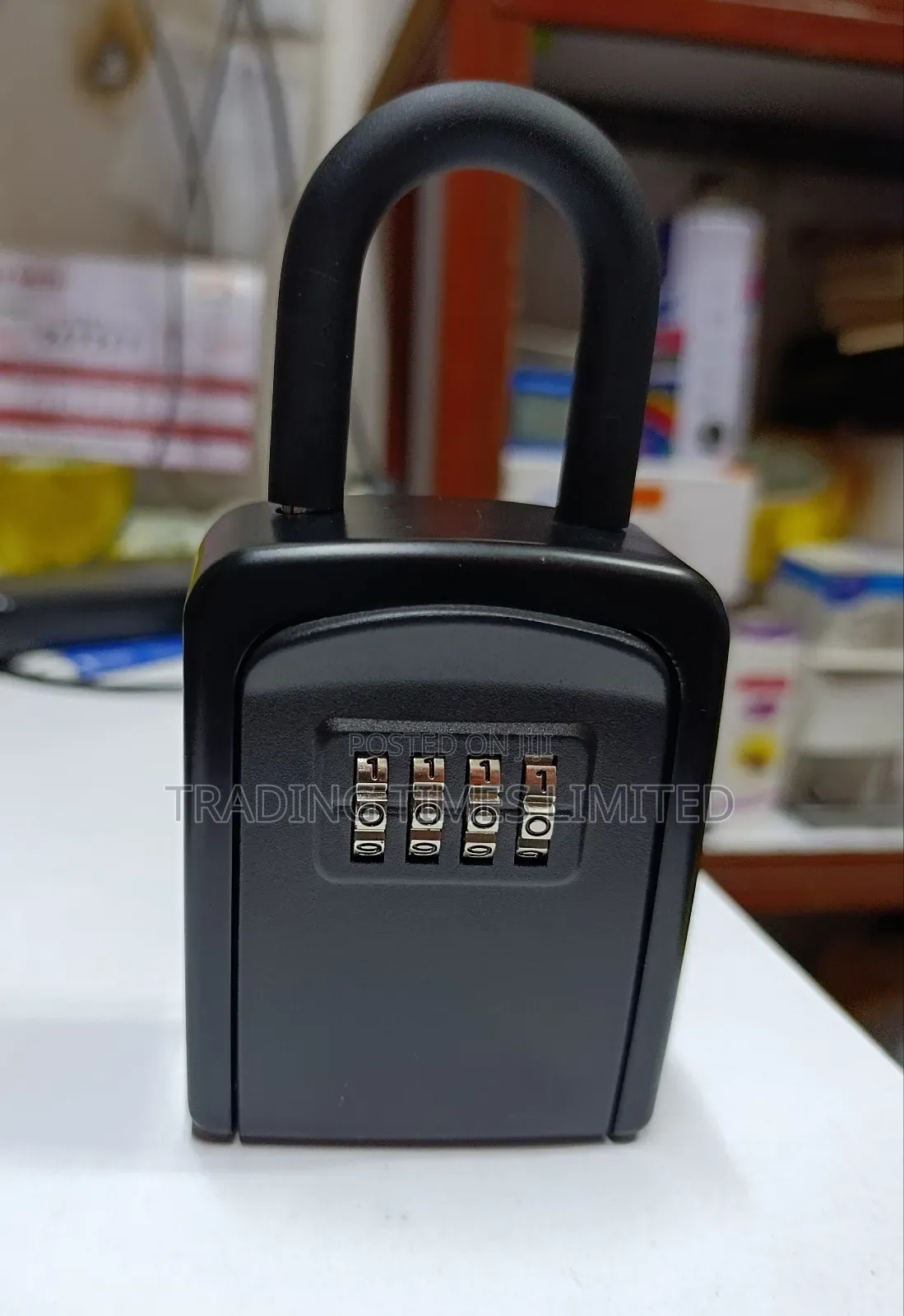 Weatherproof Wall-Mounted Key Lock Box Safe