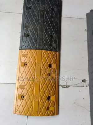 Yellow and Black Rubber Bump